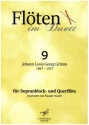 Flten im Duett Band 9 fr Sopranblockflte und Querflte Spielpartitur und Stimme