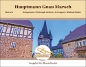 Hauptmann Gnau Marsch fr Blasorchester Direktion und Stimmen