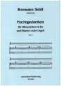 Nachtgedanken fr Altsaxophon und Klavier (Orgel)