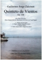 Quinteto de Vientos op.106 fr Flte (Piccolo), Oboe (Englischhorn), Klarinette, Horn und Fagott Partitur und Stimmen