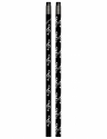 Bleistift mit Radiergummi Violinschlssel schwarz/silber