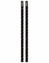 Bleistift mit Radiergummi Noten schwarz/golden