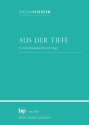 Aus der Tiefe fr 4 Kontrabsse und Orgel Partitur und Stimmen