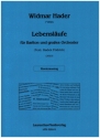 Lebenslufe fr Bariton und Orchester Klavierauszug