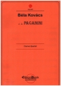  la Paganini fr Klarinette in Es, Klarinette in B, Bassetthorn und Bassklarinette Partitur und Stimmen