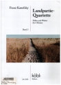 Landpartie-Quartette Band 3 fr 4 Hrner Partitur und Stimmen