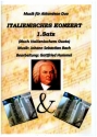 Italienisches Konzert 1. Satz BWV971 fr 2 Akkordeons Partitur und Stimmen