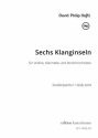 6 Klanginseln fr Violine, Klarinette und Streichorchester Studienpartitur