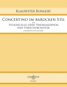 Concertino im barocken Stil fr Violoncello (Tenorsaxophon) und Streichorchester