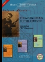 Thematic Index to the Llobet Edition for guitar Interactive PDF Catalogue