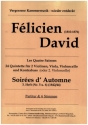 Soires d' Automne Band 3 (Nr.5 und 6) fr 2 Violinen, Viola, Violoncello und Kontrabass (2. Violoncello) Partitur und Stimmen