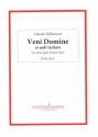 Veni Domine et noli tradare for 3 part mixed choir a cappella score (la)