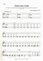 Oratio sine verbis fr Orgel und Streicher Orgel