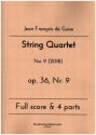 String Quartet op.36 Nr.9 for 2 violins, viola and violoncello score and parts