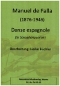 Danse espagnol fr 4 Saxophone (SATBar) Stimmen