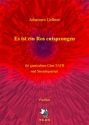 Es ist ein Ros entsprungen fr gem Chor und Streichquartett Partitur