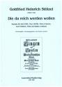 Die da reich werden wollen fr Soli (STB), gem Chor, Oboe d'amore, 2 Violinen, Viola, Bc Partitur