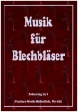 Musik fr Blechblser fr 2 Blasinstrumente in C Spielpartitur