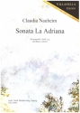Sonata La Adriana fr Sopranblockflkte (Altblockflte in G) und Bc Partitur und Stimmen (Bc ausgesetzt)