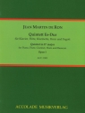 Quintett Es-Dur op.1 fr Klavier, Flte, Klarinette, Horn und Fagott Partitur und Stimmen