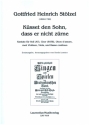 Ksset den Sohn, dass er nicht zrne fr Soli (AT), gem Chor, Oboe d'amore, 2 Violinen, Viola und Bc Partitur