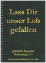 Lass Dir unser Lob gefallen Band 2 gekrzte Ausgabe mit Notierung in C fr Posaunenchre Partitur (Ringbindung)