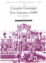 2 Sonatas (1608) for 6 instruments score and parts