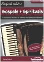 Einfach schne Gospels und Spirituals (+QR-Codes) fr Akkordeon solo