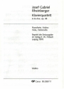 Quartett Es-Dur op.38 fr Violine, Viola und Violoncello und Klavier Violine