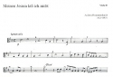 Meinen Jesum lass ich nicht fr 5 Stimmen (SSATB) (gem Chor) und Instrumente Viola 2