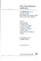 Sinfonie B-Dur Nr.2 op.52 fr Soli, gem Chor und Orchester kritischer Bericht