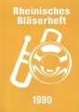Rheinisches Blserheft 1990 fr Blechblser-Ensemble (Posaunenchor) Spielpartitur