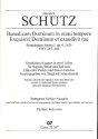 Benedicam Dominum  und  Exquisivi Dominum SWV267-368 fr Soli, Zink (Violine) und Bc,  Partitur