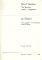 6 Sonatas and a Chaconne per 2 flauti dolce alto e bc flauti dolce 1 e 2