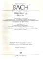 Magnificat D-Dur BWV243 fr Soli (SSATB), Chor (SSATB) und Orchester Flte 1
