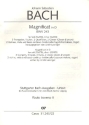 Magnificat D-Dur BWV243 fr Soli (SSATB), Chor (SSATB) und Orchester Flte 2