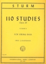 110 Studies op.20 vol.2 (nos.56-110) for string bass