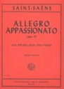 Allegro appassionato op.43 for string bass and piano