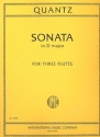 Sonata d major for 3 flutes parts