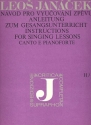 Anleitung zum Gesangsunterricht fr Gesang und Klavier