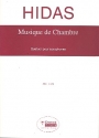 Musique de chambre pour 4 saxophones (SATB) partiton et parties