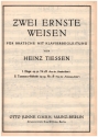 Zwei ernste Weisen fr Viola und Klavier