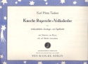 Knecht Ruprecht-Volkslieder fr Gesang und Klavier Melodie-Instrumente ad lib