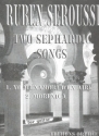 2 Sephardic Songs for guitar solo
