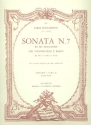 Sonata in si maggiore no.7 (G565/G565b) per violoncello e basso (2 violoncelli) partitura