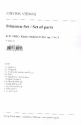 Kleine Sinfonie F-Dur op.1,5 fr Streichorchester und Bc (Blser ad lib) Stimmensatz (Streicher 3-3-1--2-3)