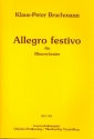 Allegro festivo fr Blasorchester Direktion und Stimmen