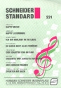 Schneider Standard Band 231 fr Klavier (Akkordeon) (mit Texten und Akkorden)