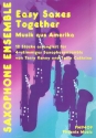 Musik aus Amerika 12 Stcke fr 4 Saxophone ( Ensemble ) Partitur und Stimmen