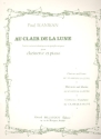 Au clair de la lune pour clarinette et piano